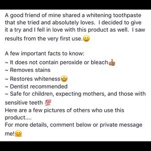 Teeth whitening toothpaste
